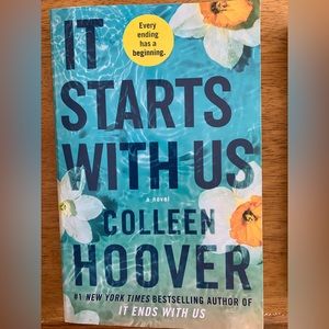 It Starts With Us by Colleen Hoover, Paperback, Used & Great Condition
